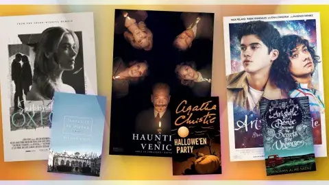 Collage of films and their adapted books