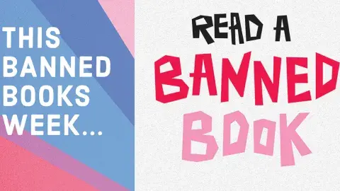 read a banned book banner