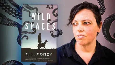 Author S.L. Coney and her debut novel Wild Spaces