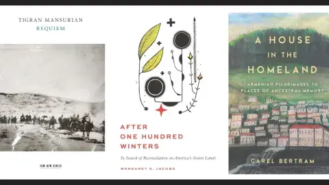 Three books of many about stolen lands and the Aremenian Genocide