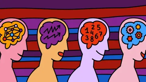 Human mind and experience diversity. Neurodiversity, autism acceptance