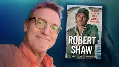 Christopher Shaw Myers and his book, Robert Shaw: An Actor’s Life on the Set of Jaws and Beyond