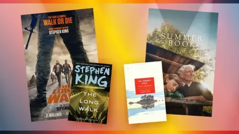 Collage of films and their adapted books