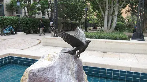 part of Maguire Gardens’ SPINE sculptor