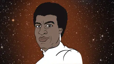 drawing of Octavia Butler
