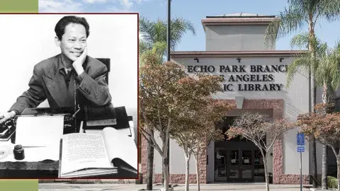 Carlos Bulosan and the echo park branch library