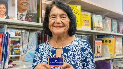 Civil Rights leader Dolores Huerta