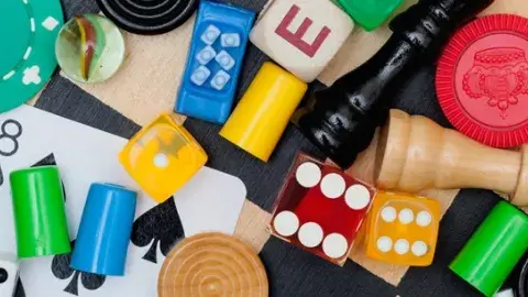 board game pieces on a chessboard