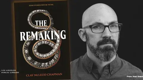 Clay McLeod Chapman and his latest novel, The Remaking