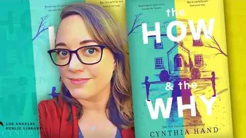 Cynthia Hand and her latest novel, The How and The Why