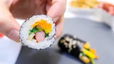 Korean Mini-Kimbap Making Class