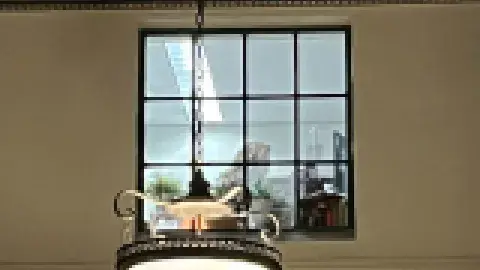 central library window
