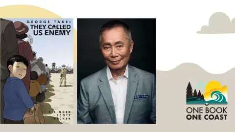 They Called Us Enemy book cover and George Takei
