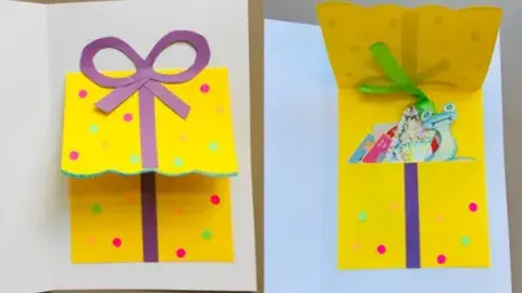 special pop up card from Eric Carle Museum