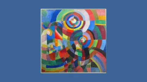 Sonia Delaunay, Electric Prisms, 1914