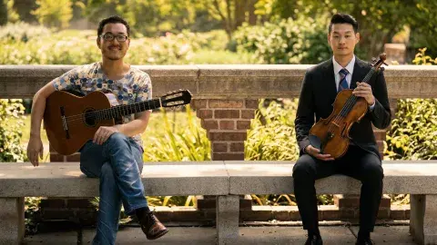 Classical Guitar and Violin, Taro Wayama, David Lee Ruest