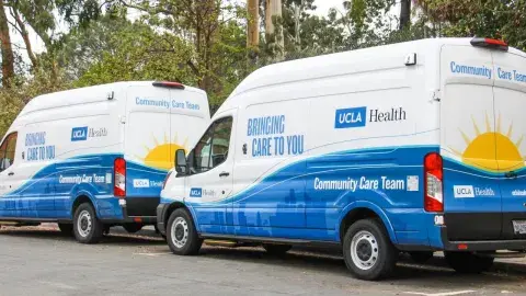 UCLA mobile health clinic