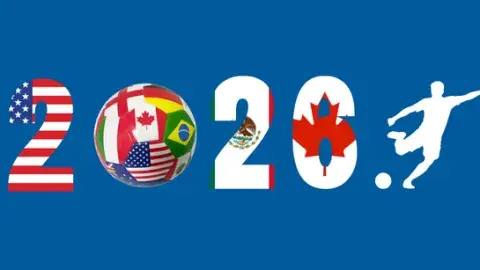 2026 Soccer World Cup Screening, hosted by US, Mexico, and Canada.