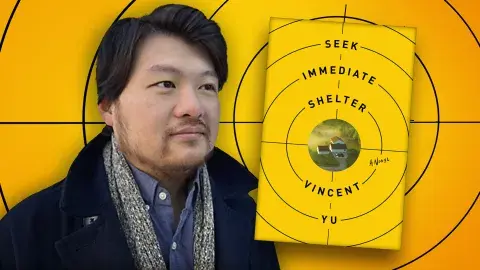 Vincent Yu and his book Seek Immediate Shelter