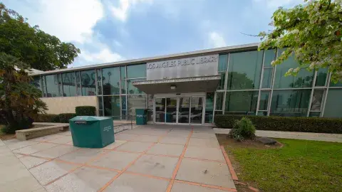 Exterior of West Los Angeles Branch Library