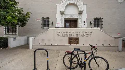 Exterior of Wilshire Branch Library