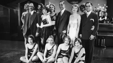 historic group photo of actors