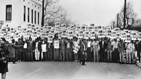  Solidarity March, Memphis, March 28, 1968