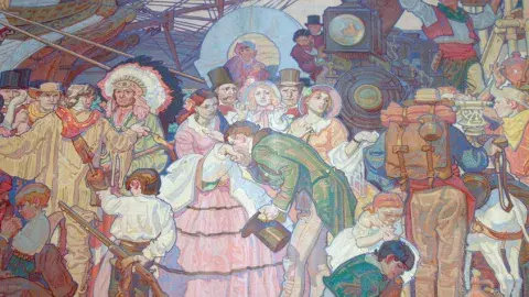 Dean Cornwell mural.