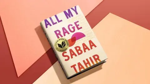 Book cover for 'All my Rage" by Sabaa Tahir