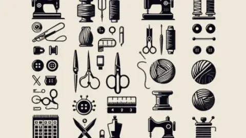 sewing kit supplies