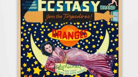 painting of advertisement