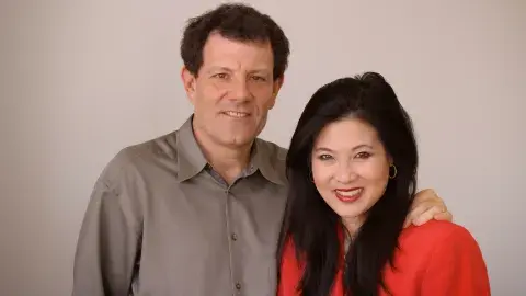 Nicholas Kristof and Sheryl WuDunn