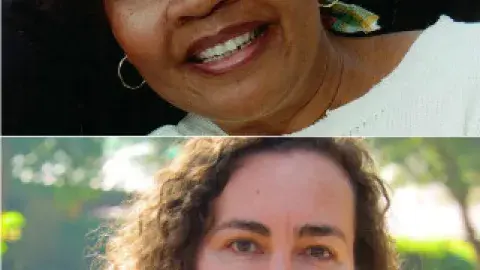 Jamaica Kincaid and Sarah Ogilvie