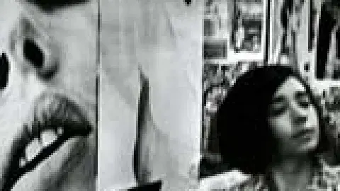 black and white photo collage