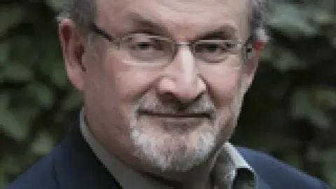 Author Salman Rushdie