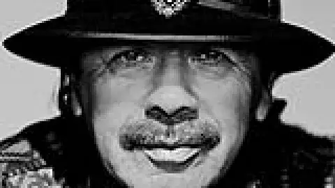 Carlos Santana in a hat