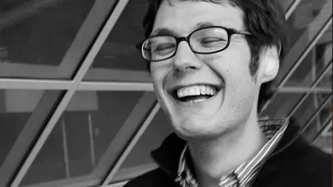 Ilya Kaminsky laughing