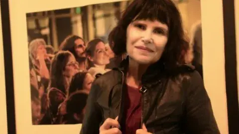 Suzanne Lummis at the Skirball Center, [2017]. Photo credit Penelope Torribio