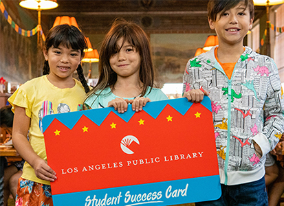 kids in the library